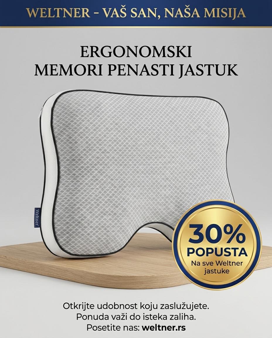 SmartSleep jastuk protiv hrkanja SmartSleep jastuk protiv hrkanja